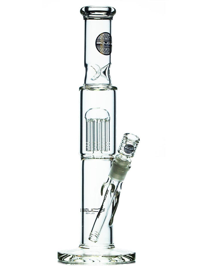 14" Straight Tube Bong with Perc