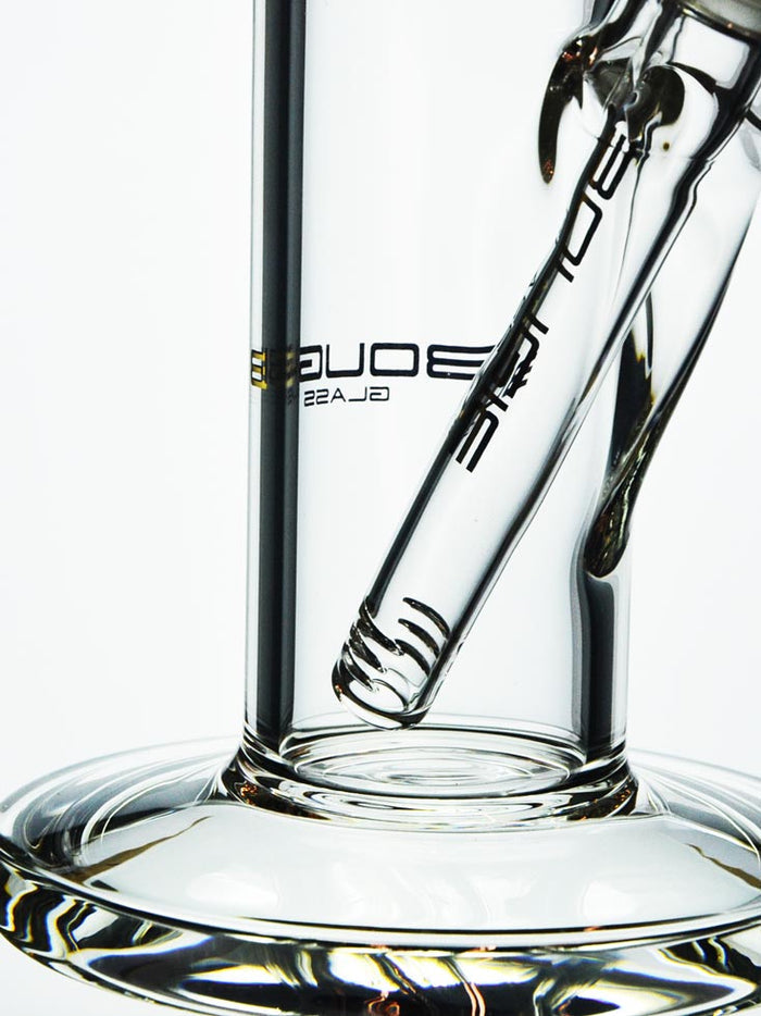 14" Straight Tube Bong with Perc