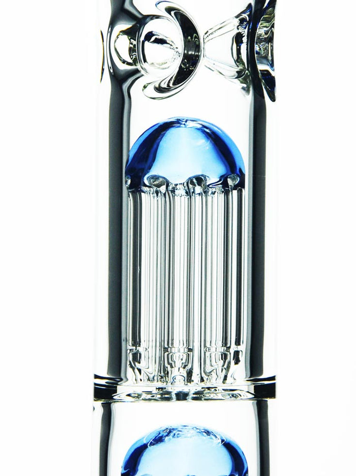 17” Double Tree Perc Bong - Beaker