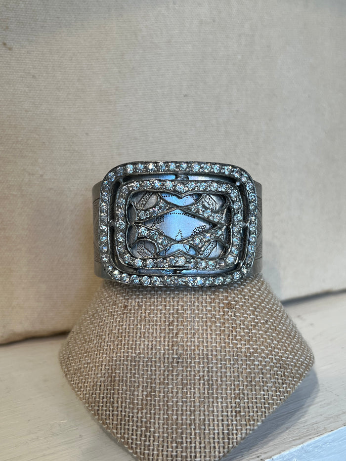 1930s Vintage Shoe Buckle Cuff by Made In The Deep South
