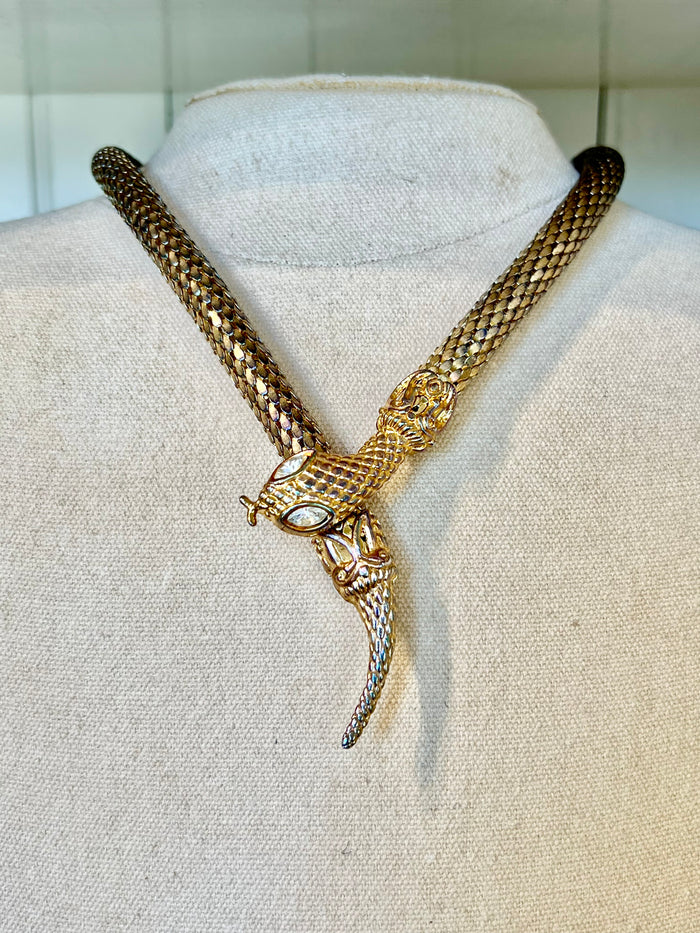 1960's Snake Necklace