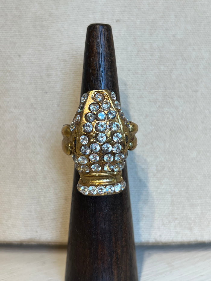 1970s Snake Head Ring