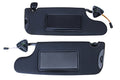 2020-2022 Dodge Challenger Right Left Extendable Sun Visor Pair Set Black OEM