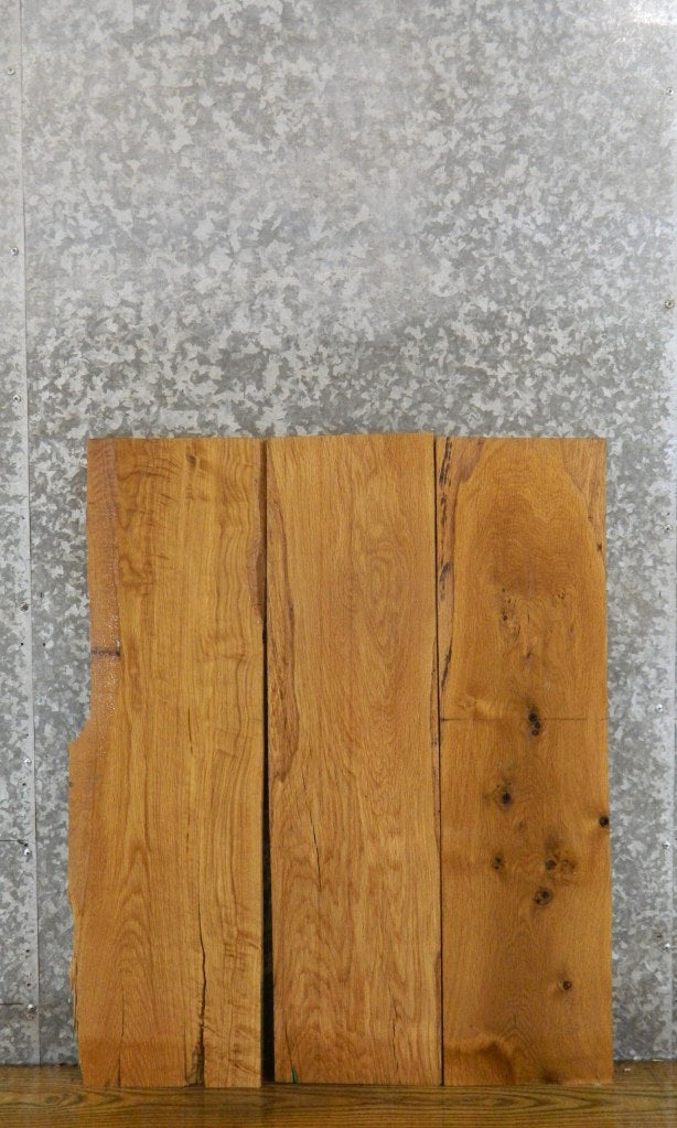 3- Red Oak Salvaged Kiln Dried Craft Pack/Lumber Boards 43214