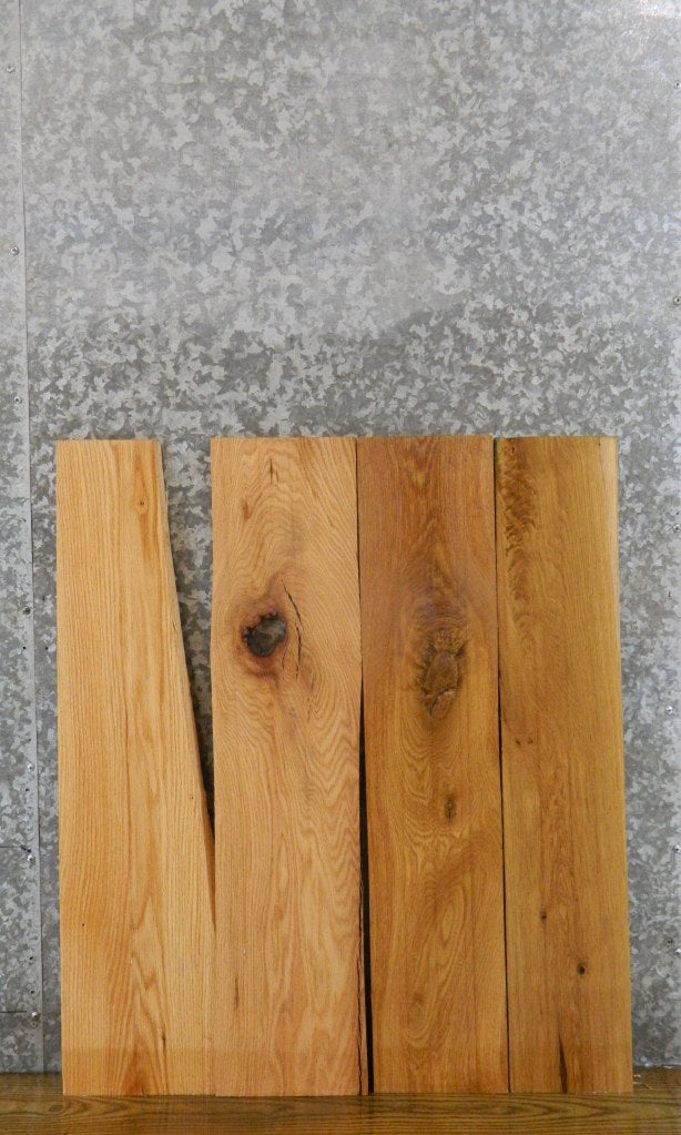 4- Red Oak Reclaimed Kiln Dried Lumber Boards/Craft Pack 43192-43193