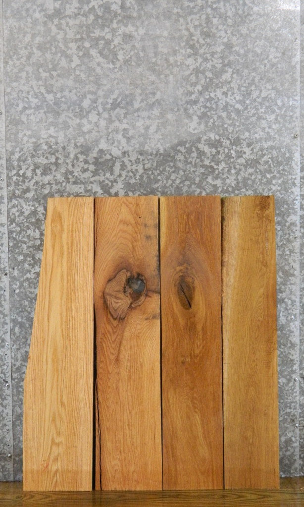 4- Red Oak Reclaimed Kiln Dried Lumber Boards/Craft Pack 43192-43193