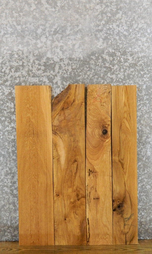 4- Salvaged Kiln Dried Red Oak Craft Pack/Lumber Boards 43196-43197