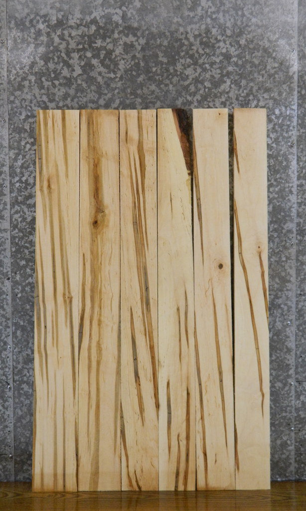 6- Ambrosia Maple Kiln Dried Reclaimed Lumber Boards/Craft Pack 43277-43278
