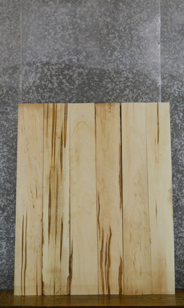6- Kiln Dried Reclaimed Ambrosia Maple Lumber Boards/Craft Pack 43271-43272