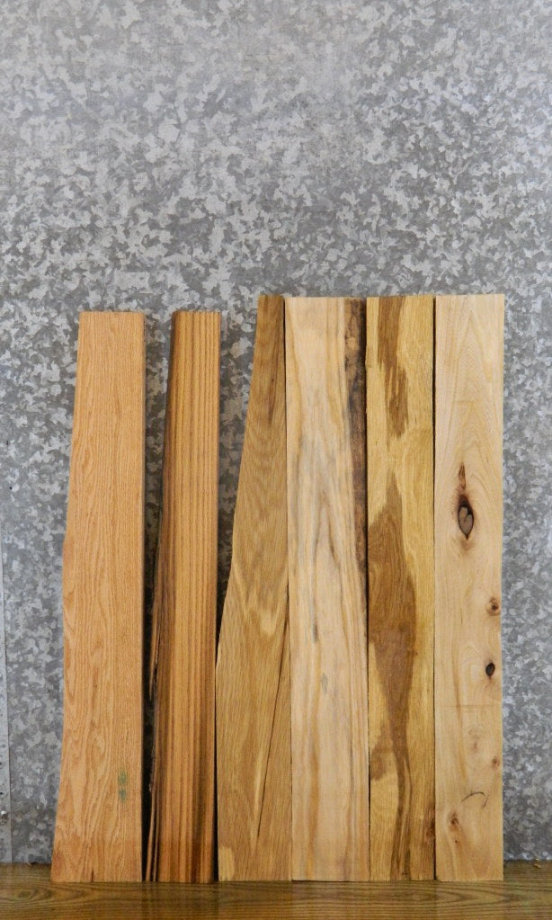 6- Salvaged Kiln Dried Red Oak Lumber Boards/Craft Pack 43160-43161