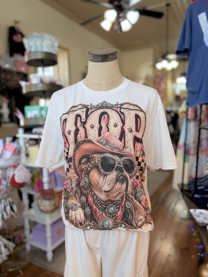 Top Dog Jeweled Tee