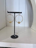 Silver barrel Hoops by CV Designs