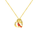 Appear When Angels Near Personalized Memorail Neckalce Cardinal Necklace