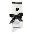 Black Heart Cozy Socks