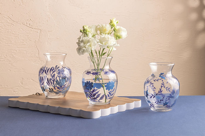 Blue Glass Vases (various prints)