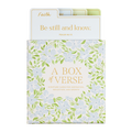 Blue Green Floral Box Of Verse 5x7