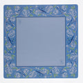 Blue Hydrangea Blue & White Bird Mahjong Mat