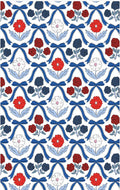 Bluebell Bows: Double-Sided Washcloth