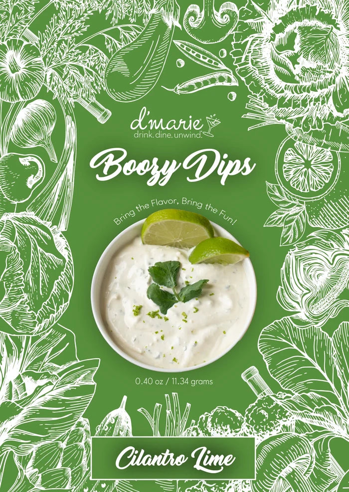Boozy Dip Mix-Cilantro Lime