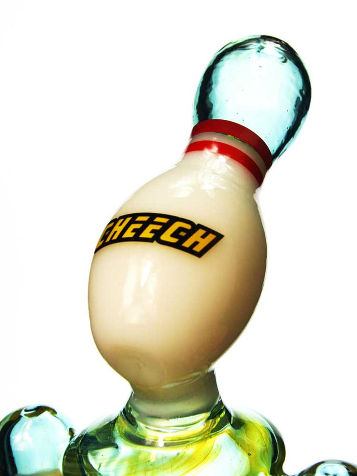 Bowling Pin Recycler Bong by Cheech Glass