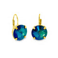 Caitlin Round Crystal Earrings