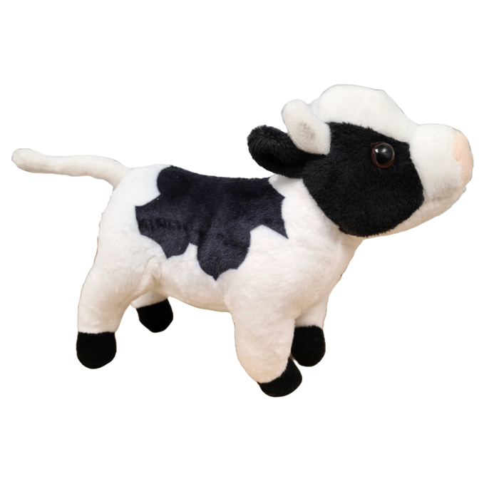 Canned Cow | Stuffed Farm Animal Plush w/Jokes | Unique Gift