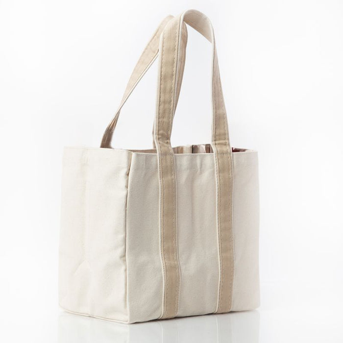 Canvas Four Bottle Wine Carrier