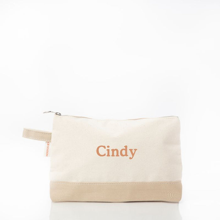 Canvas Makeup Bag