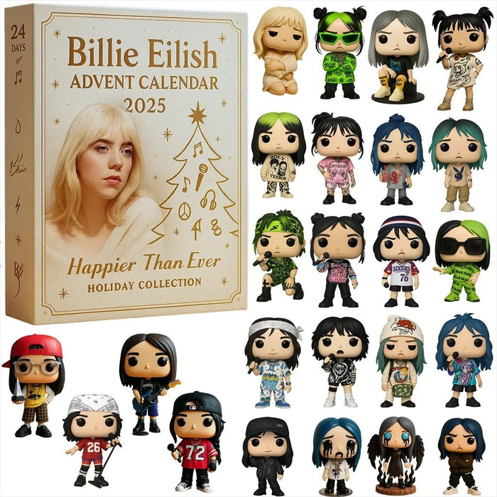 Christmas Gift Billie Eilish Advent Calendar 2025 🎁 24 Gifts Inside!