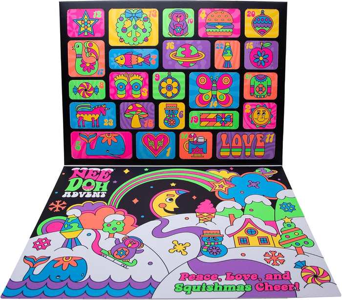 Christmas Gift Schylling NeeDoh Squishmas Advent Calendar
