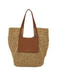Clara Straw Shoulder Bag