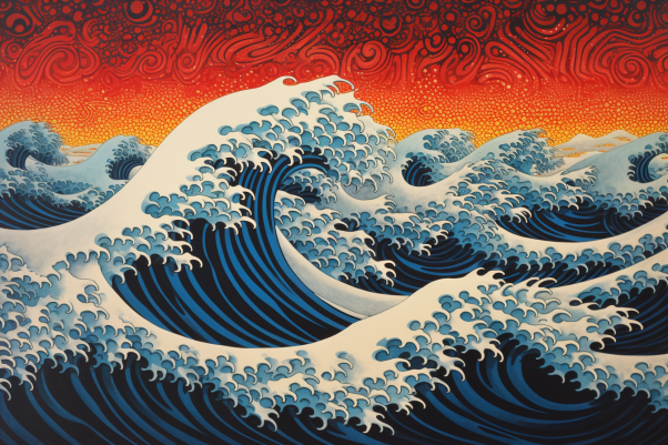 Close Up Ocean Wave