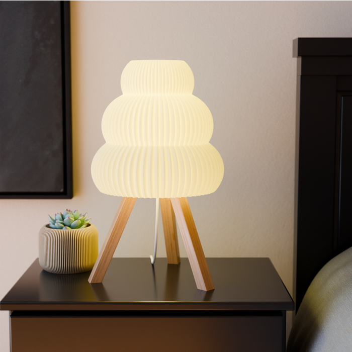 Cloud Lamp from Modernized Pottery