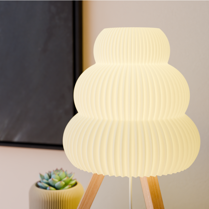 Cloud Lamp from Modernized Pottery