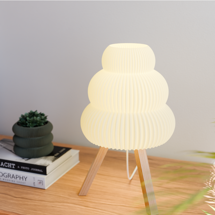 Cloud Lamp from Modernized Pottery