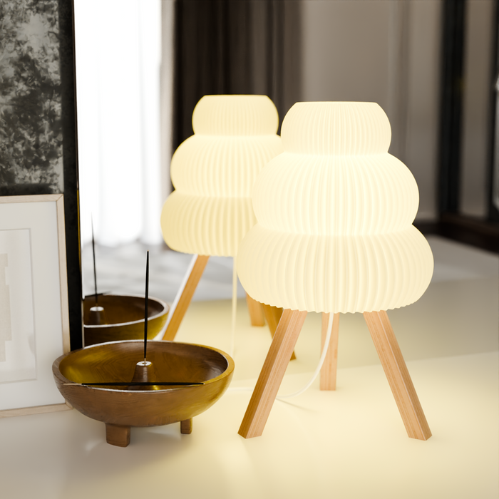 Cloud Lamp from Modernized Pottery