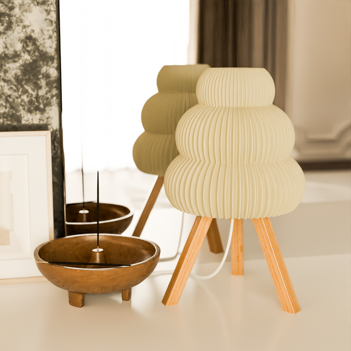 Cloud Lamp from Modernized Pottery