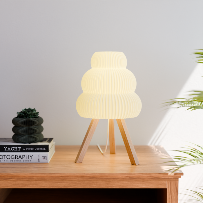 Cloud Lamp from Modernized Pottery