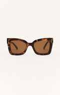 Confidential Brown Tortoise - Brown Polar Sunglasses by Z Supply