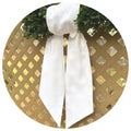 Cotton Pique Wreath or Basket Sash