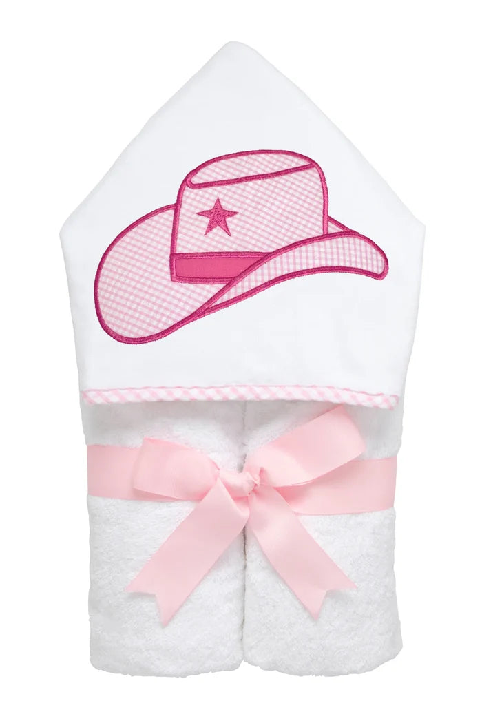 Cowgirl Hat Everykid Towel, Pink