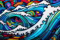 Creative Ocean Wave