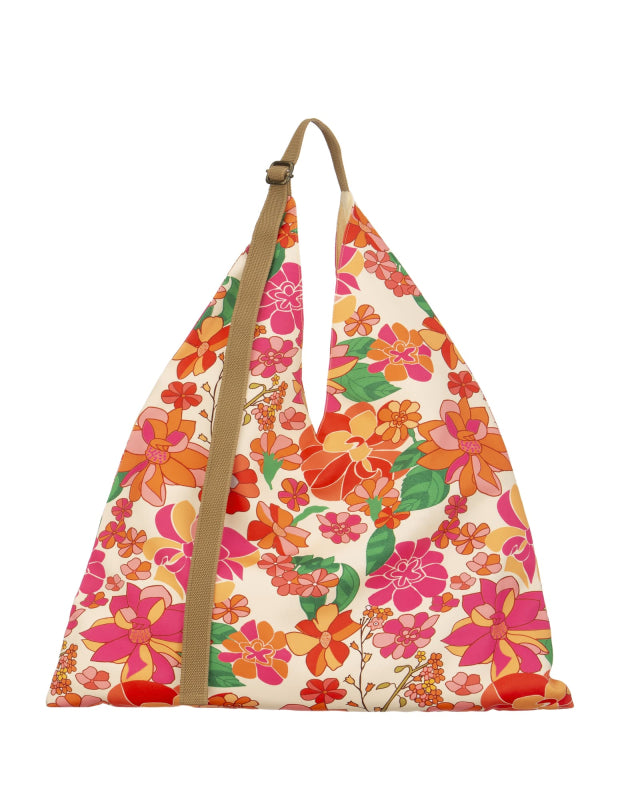 Dahlia Scarf Tote Bag