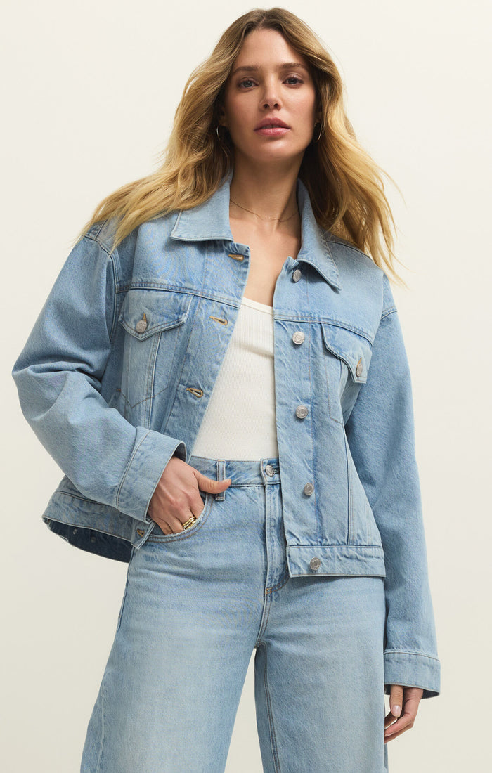 Dani Trucker Jacket Cove by Z Supply