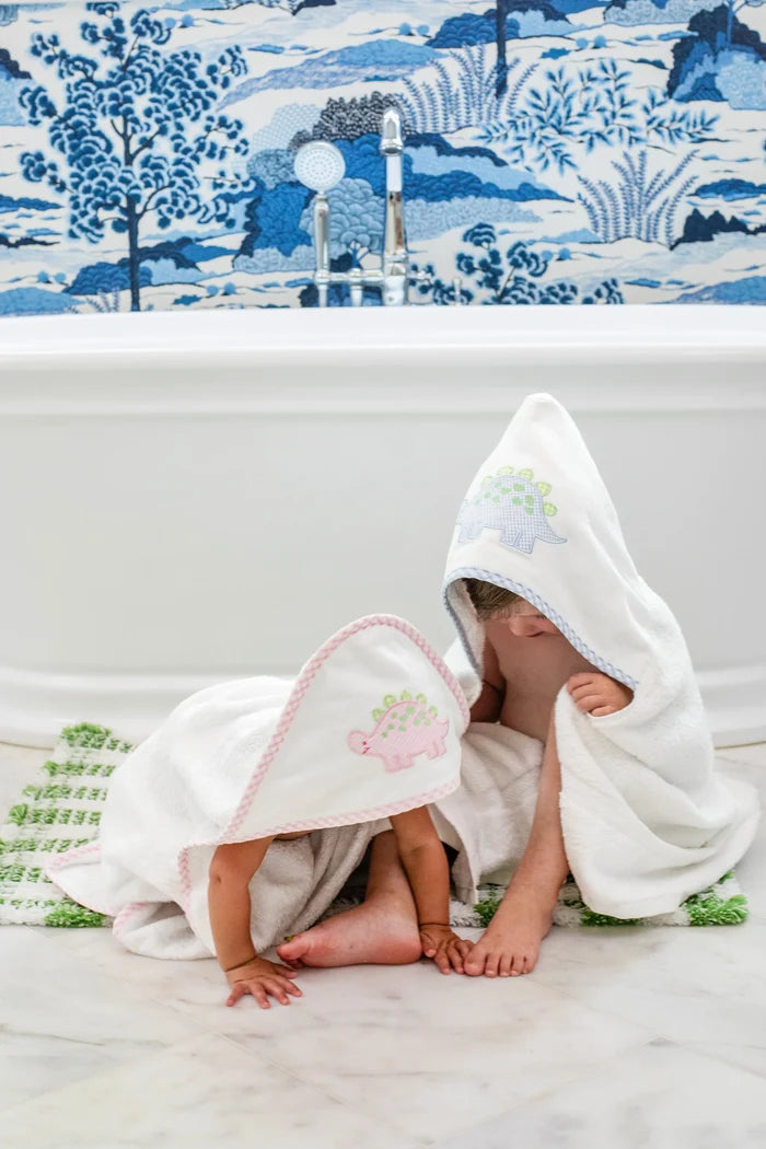 Dino Everykid Towel, Blue by 3 Martha's