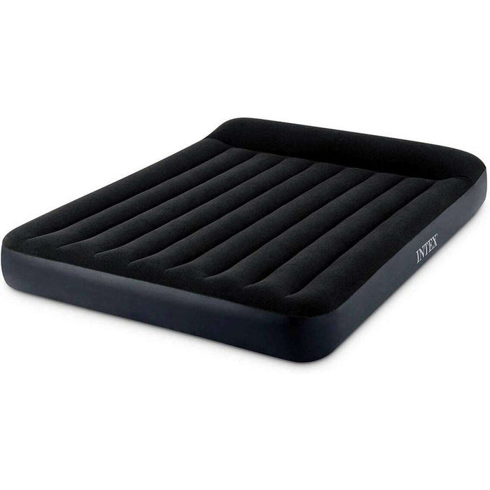Double Dura Beam Pillow Rest Air Mattress, California King Air Bed Double Dura Beam Pillow Rest Air Mattress, California King Double Dura Beam Pillow Rest Air Mattress, California King Intex