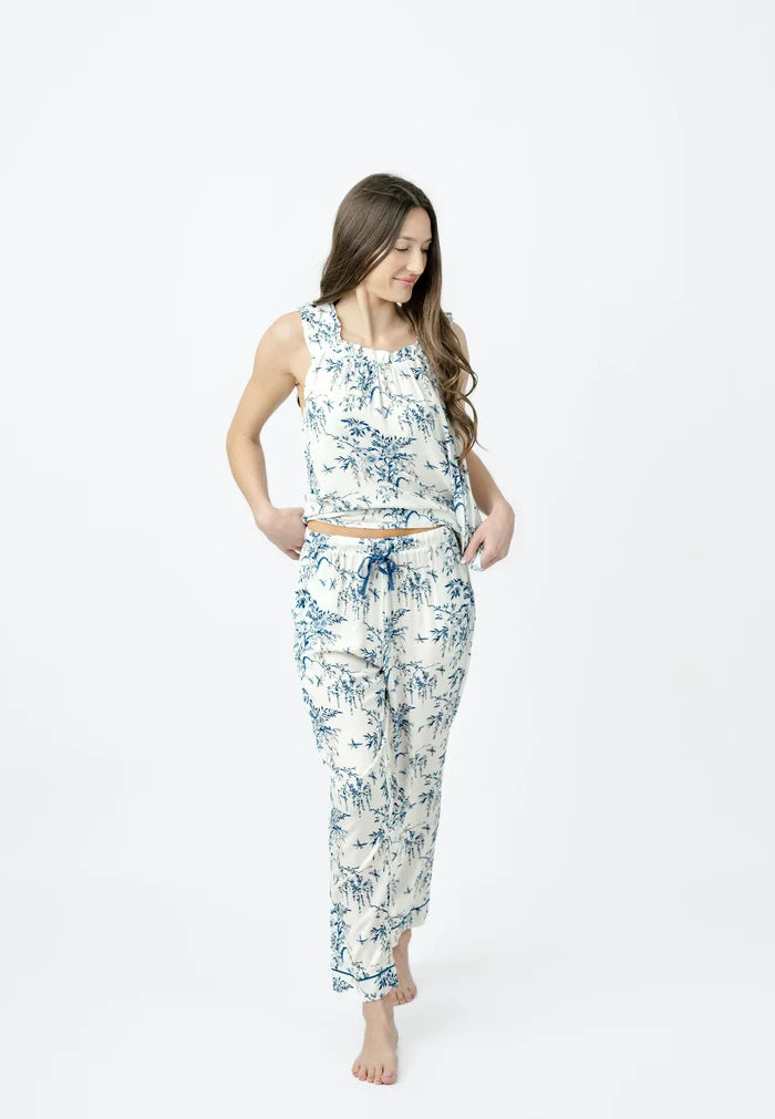 Dragonfly Dream Ruffle Cami Pajama Set