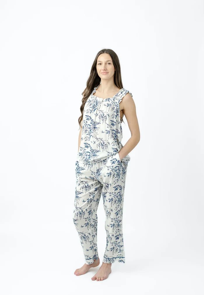 Dragonfly Dream Ruffle Cami Pajama Set