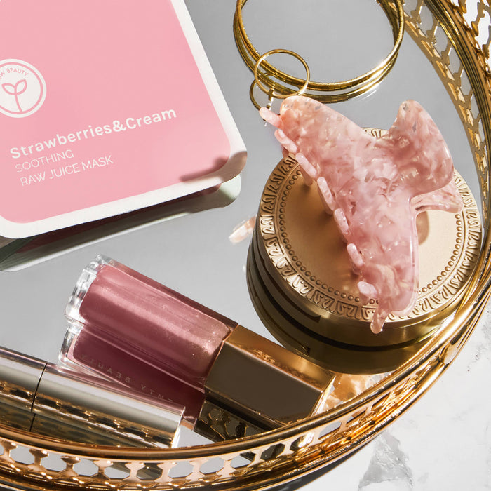 Eco-Friendly Pink French Claw Clip
