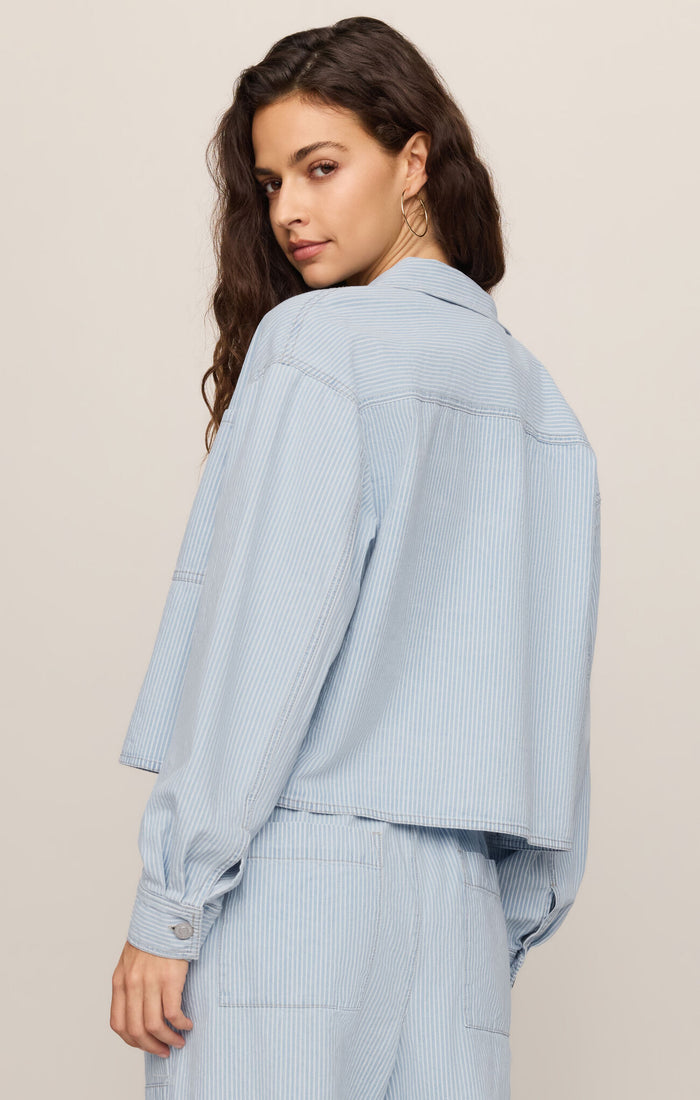 Erin Railroad Jacket - Seaboard Stripe by Z Supply